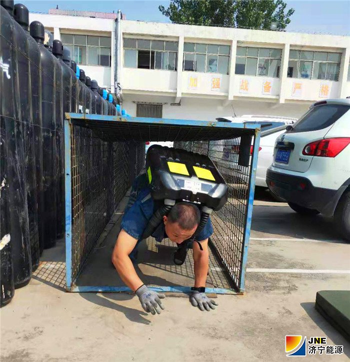 2019年9月7日，集团救护中队全力备战山东省第一届矿山救援技术竞赛.jpg