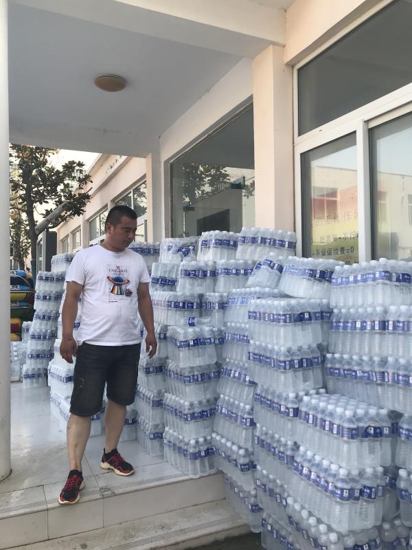 义桥煤矿洗煤厂职工自筹数万元捐助河南赈水灾.jpg